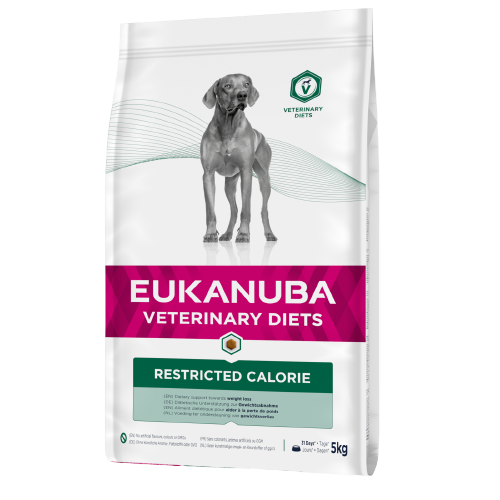 Eukanuba veterinary diets restricted calorie pour chien
