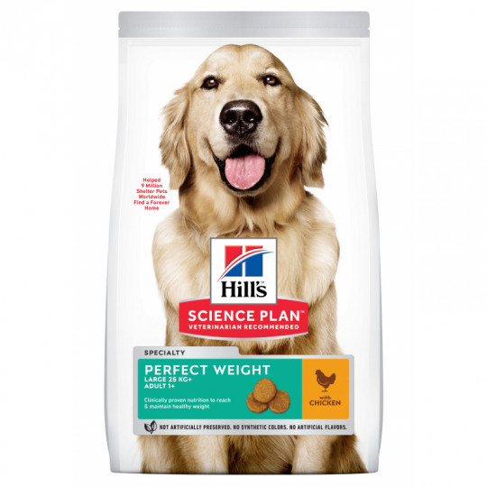 Hill's Science Plan Canine Adult Perfect Weight pour chien adulte