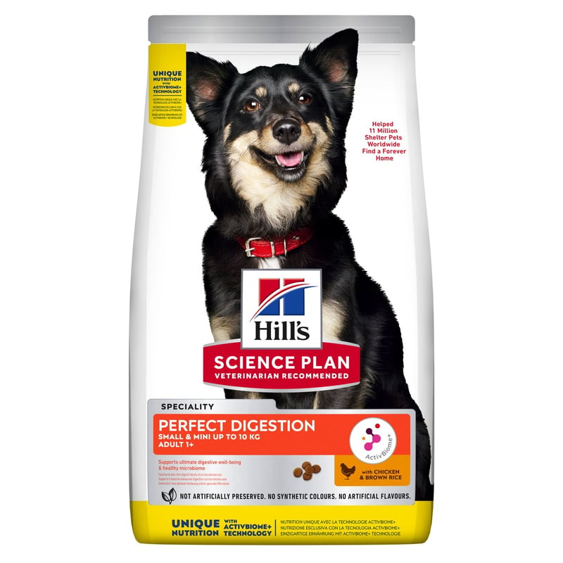 leverancier-Hills-science-plan-perfect-digestion-hond-small-mini-brokken